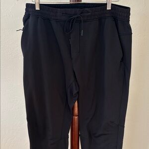 Men’s Lululemon performance sweat pants.